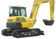 Paletli ekskavatörler Komatsu PC80MR-3