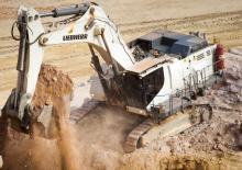 Paletli ekskavatörler Liebherr R 9100 B 