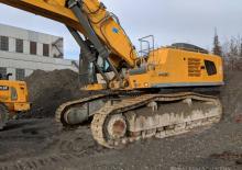 Paletli ekskavatörler Liebherr R 972 