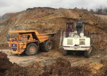 Paletli ekskavatörler Bucyrus RH90C
