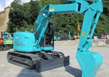 Paletli ekskavatörler Kobelco SK 80 MSR