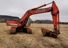 Paletli ekskavatörler Daewoo SOLAR 220 LC-III