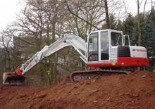 Paletli ekskavatörler Takeuchi TB 1140