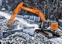 Paletli ekskavatörler Hitachi ZX345