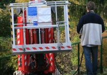 Paletli Mafsall Bomlu Asansörler Ruthmann BLUELIFT B53