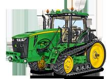 Paletli traktörler John Deere 8370RT