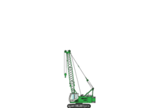 Paletli vinçler - kafes patlaması Sennebogen 630 R- HD
