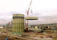 Paletli vinçler - kafes patlaması Liebherr LR 11200