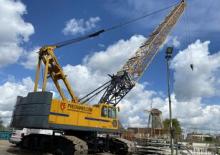 Paletli vinçler - kafes patlaması Hitachi Sumitomo SCX 900-2