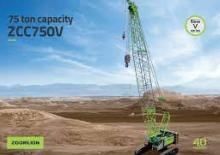 Paletli vinçler - kafes patlaması Zoomlion ZCC750V