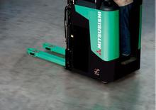 Pallet Stackers Stand Up Rider Platform Mitsubishi SBR 12 N 2