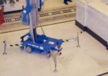 Single Vertical Mast Boom Lifts Genie AWP 15 S