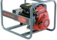 Gasoline Power Generators Honda EC 2100