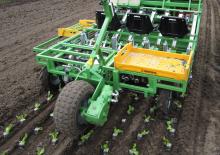 Planting machines Basrijs Soil-block planter self-propelled 5 rows