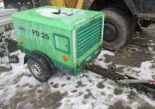 Portable Air Compressors - Diesel, Electric, Gasoline Atmos Chrast PD 25