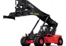 Reach stacker Linde C 4030 CH/5