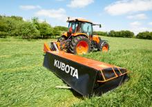 Rear-mounted mowers - disc without conditioner Kubota DM2024