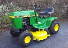 Riding Lawn Mowers and Garden Tractors John Deere 111