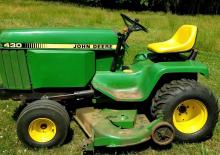 Riding Lawn Mowers and Garden Tractors John Deere 430