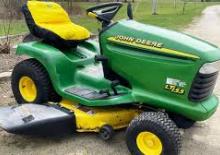 Riding Lawn Mowers and Garden Tractors John Deere LT155