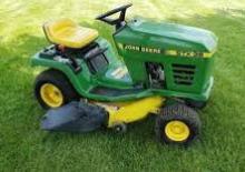 Riding Lawn Mowers and Garden Tractors John Deere STX38 Yellow Deck