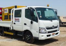 Rigid Chassis Hino 300 616 CREW 4x2