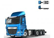 Rigid Chassis DAF CF 370 FAK