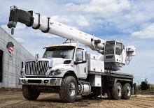 Rigid Chassis International HV607 107 Crew Cab Cummins L9