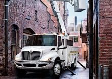 Rigid Chassis International MV60H 107 Extended Cab Cummins L9