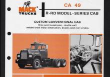 Rigid Chassis Mack RS457L CA49 1150 4x2