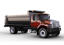 Rigid Chassis International Workstar 7300 107 SFA Extended Cab DT