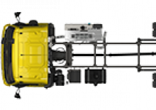 Rigid Chassis DAF XB 190 FA 10t