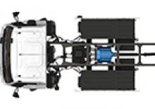 Rigid Chassis DAF XB 190 FA 16t Electric