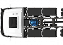 Rigid Chassis DAF XD 220 FA Electric