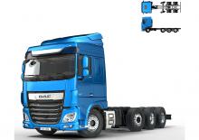 Rigid Chassis DAF XF 450 FAK