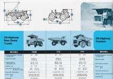 Rigid Dump Trucks Caterpillar 779