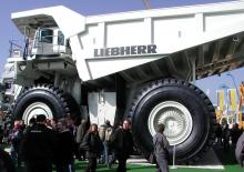 Rigid Dump Trucks Liebherr T282B