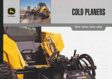 Cold Milling Machines John Deere Construction CP24