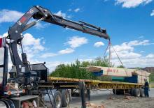 Rolloading Cranes Hiab XS 322 E-6 HIPRO CD