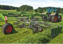 Rotary rakes Fendt Former 12545
