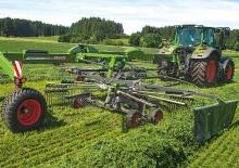 Rotary rakes Fendt Former 14055 Pro 