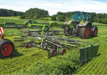 Rotary rakes Fendt Former 351 DN