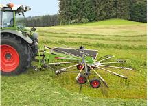 Rotary rakes Fendt Former 801 