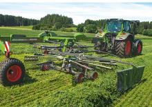 Rotary rakes Fendt Former 8055 Pro 