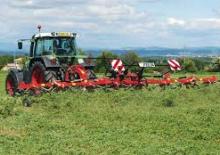 Rotary rakes Fella TH 901 Trans