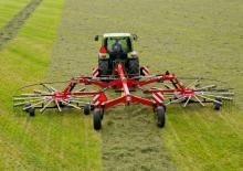 Rotary rakes Fella TS 10055