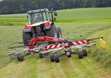 Rotary rakes Fella TS 1302
