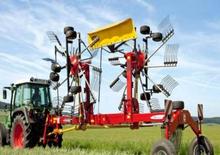 Rotary rakes Fella TS 1402