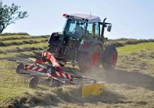 Rotary rakes Fella TS 1502