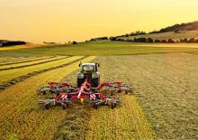 Rotary rakes Fella TS 4000 DB/HB